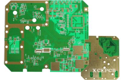 Chine Le mélange d'à haute fréquence Rogers 4350 empilent le panneau multicouche de carte PCB/FR4 8 couches de carte PCB à vendre