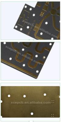 China 4 Layer RF RT / Duroid Rogers Multilayer PCB With ER 2.2 1.6 mm Board For  Wireless Antenna Sensor for sale