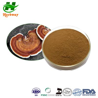 China Organic Reishi Mushroom Extract Powder Ganoderma Lucidum Powder 10%-50% Polysaccharides Powder for sale