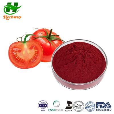 China Tomato Extract 10% Lycopene Powder CAS 502-65-8 Tomato Extract Tomato Powder for sale