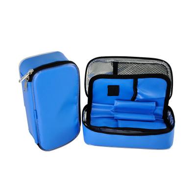 China Easy Carry Travel Case Cooling First Aid Bag With Insulin Cooler for sale