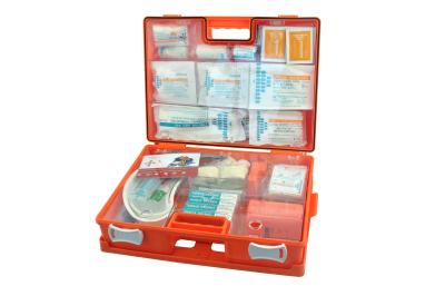 China Primeros auxilios Kit Box del ABS de los primeros auxilios de la caja de los laboratorios portátiles plásticos montados en la pared de las fábricas en venta