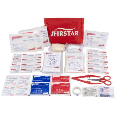China FDA Outdoor First Aid Kit For Camping PVC Coated Nylon Bag for sale