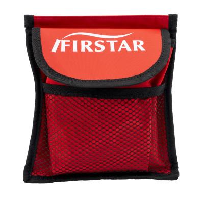 China Traveller First Aid Travel Kit In Compact PVC Coated Nylon Bag 18*16*2cm for sale