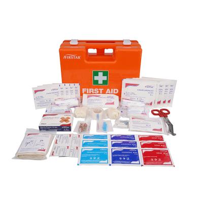 China Primeros auxilios montados en la pared Kit For Workplace Factory School de la caja médica plástica de los primeros auxilios del ABS en venta