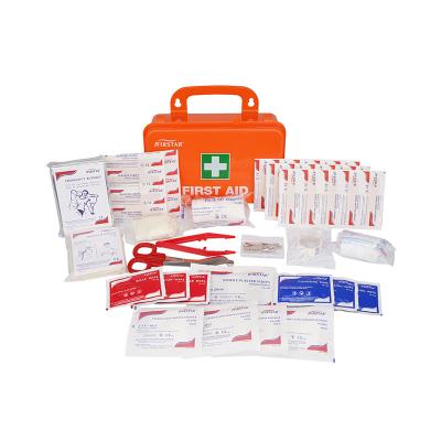 China Small Portable Plastic Sport First Aid Kit Boxes For Outdoor Emergency 21*14*7CM for sale