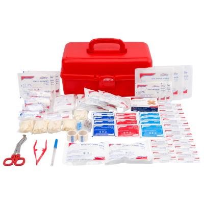 China Plastic Workplace First Aid Kit Red ABS Trauma Tactical Emergency First Aid Kit Storage Box for sale