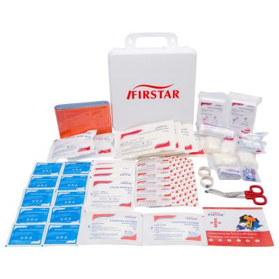 China Practical Health Care Workplace First Aid Kit Wall Mounted  ISO13485 for sale