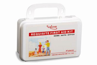 China Catering Workplace Wall Mounted First Aid Kit Case With A Handle for sale