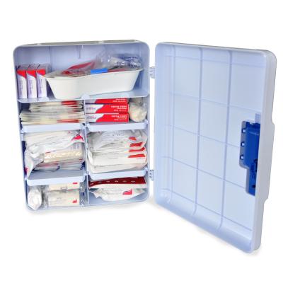 China Modular Workplace First Aid Supplies Kit Equipment 3 Shelf Hotels 39x30x16cm for sale