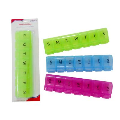 China Travel Medicine Pill Box Organizer 3 Times A Day Supplements Fish Oil for sale
