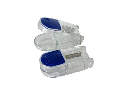 China 6 5 4 3 Way Pill Cutter And Crusher For Arthritic Hands Nurses With Storage for sale