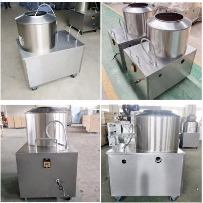 Chine 3 dans 1 opération commode simple de lavage de la machine d'épluchage de pomme de terre 1500W à vendre