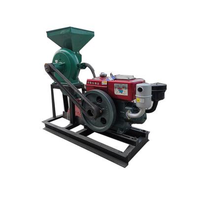 China Diesel Engine Grain Processing Machine Wet Multifunction Maize Grinding Machine for sale