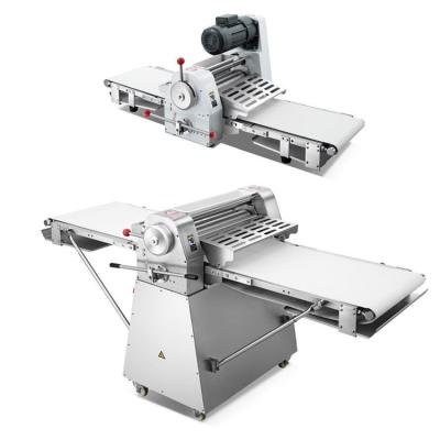 China CE Commercial Baking Equipment Electric Dough Roller Machine With Conveyor Belt for sale