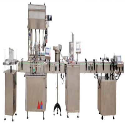 China Reasonable Structure Automatic Packing Machine 380V Oil Filling Machinery for sale