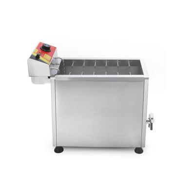 China Anti Deformation Hot Dog Deep Fryer Korean Corn Dog Commercial Cheese 220V for sale