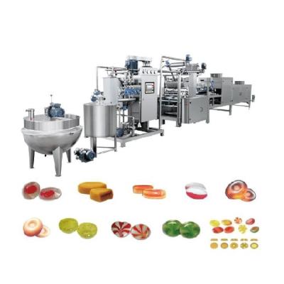 China Large Scale Automatic Food Processing Machine Gummy Toffee Candy Production Line for sale