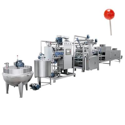 China Flat Lollipop Making Machine Automatic High Productivity For Candy Making for sale