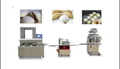China 304 Stainless Steel  Mooncake Maamoul Making Machine 30-120pcs/Min for sale