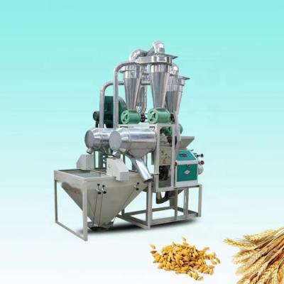 China Industrial 100-500kg/H Primary Fine Corn Flour Milling Machine 14kw for sale