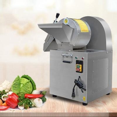 China Factory Price Commercial Vegetable Cutter Slicing Shredding Fruit Chips Chopper Carrot Onion Potato Slicer Dicer Machine à venda