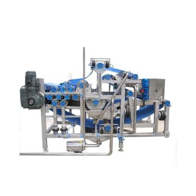 中国 Stainless steel industrial belt press juicer extractor / double belt fruit juice extracting machine 販売のため