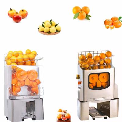 China Commercial Juicer Industrial Fresh Orange Juice Machine Extractor Lemon Slow Squeezer Peel Cold Press Juicer zu verkaufen