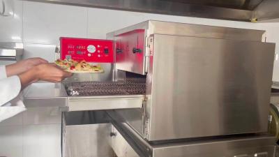 中国 Electric 16 Inch Commercial Pizza Oven Conveyor Restaurant Kitchen Equipment 販売のため