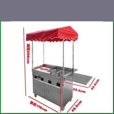 China Booth Mobile Street Food Cart Sells Wienermobile Leisure Te koop