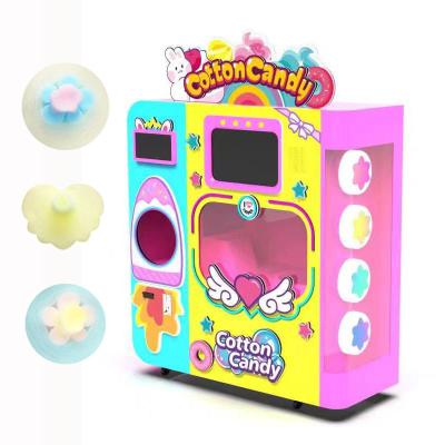 China 110v-220v Fairy Floss Vending Machine For Amusement Park en venta