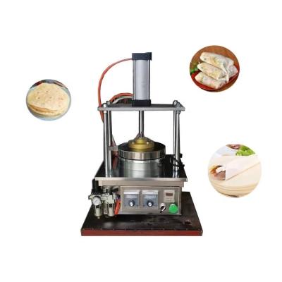 China Stainless steel pizza dough pressing roll tortilla machine press for sale