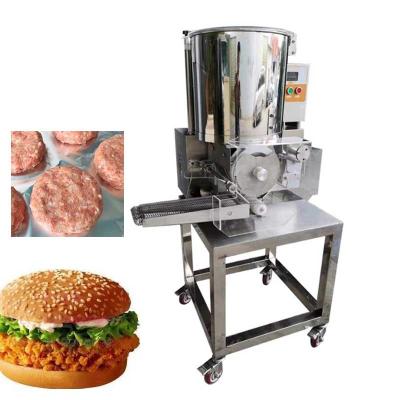 China Silver Beef 2100pcs/H Burger Patty Forming Machine High Efficiency Automatic for sale