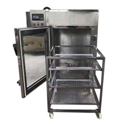 China Multifunctional 100kg Commercial Fish Smoking Machine Stainless Steel for sale