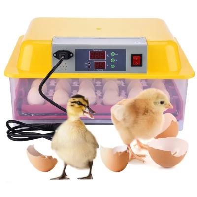 China Equipped 24 Mini Turntable Automatic Incubators For Chicken And Bird Egg Care for sale
