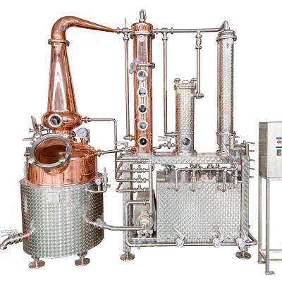 China 200l Spirit Distillery Equipment Whiskey Gin Beverage Distillery Moonshine à venda