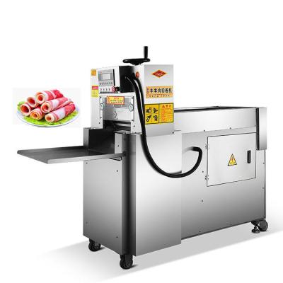 China Fully Automatic 220v Industrial Frozen Meat Slicer Electric Cutter for sale