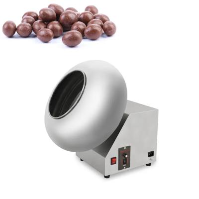 China Food Flavoring Mixer Snack Seasoning Machine Almond Sugar Syrup Small Candy Chocolate Coating Machine à venda