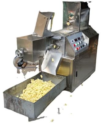 China Popular mold custom corn chips puffed rings pop snack extruder machine for sale