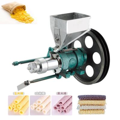China Máquina automática de inchaço de milho de extrusão de lanches de milho máquina de fabricação de inflação de cereais de inchaço de extrusão à venda