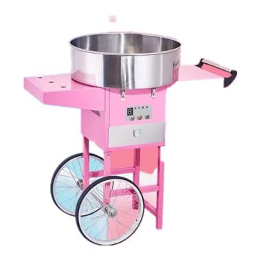 China 1.8 KW Commercial candy floss machine Pink Cotton Candyfloss Sugar Maker cotton candy machine for sale