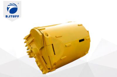 China 10 Bullet Teeth Bore Piling Bucket Construction Machinery Parts for sale