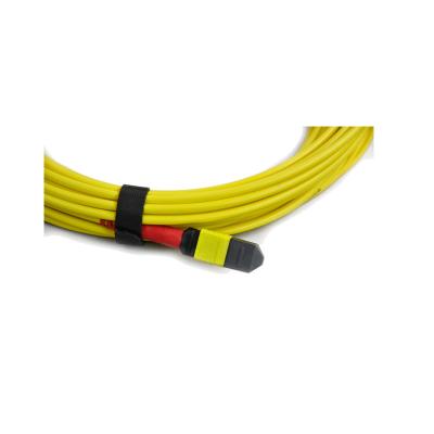 China Polarity B MPO Trunk Cable Male To Male 3m 5m 10m Length Staggered Harness Cables for sale