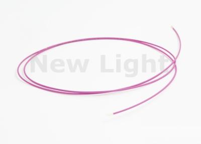 China Purple Color Simplex Fiber Optic Cable Single Mode With Fiber Protection Sleeve for sale