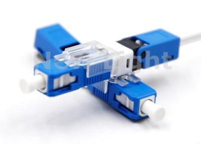 China Embedded Type Fiber Optic Fast Connector UPC Polish For FTTH Outlets for sale