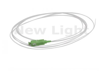 China 1.5M Length 0.9MM Diameter SC Pigtail Single Mode Fiber Patch Cord For Local Area Network for sale