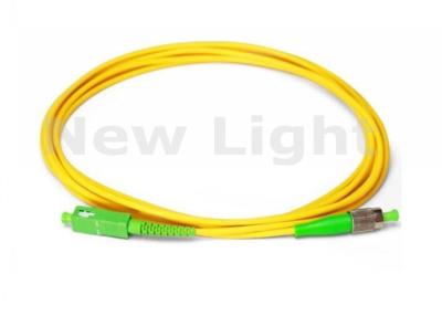 China cabo de remendo da fibra do SC do diâmetro FTTH FC do SC FC 2.0mm 3.0mm dos cabos de ligação em ponte da fibra ótica de 3M à venda