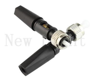 China FC / UPC  Quick Assembly Connector 250μM Coating Diameter Easy On - Site Installation for sale