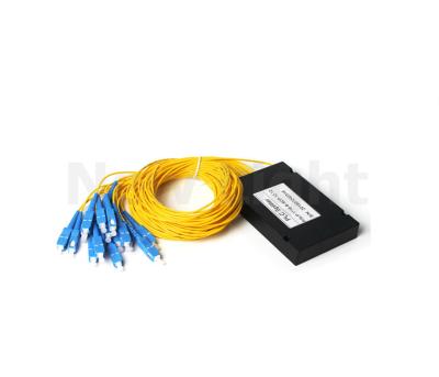 China WDM Single Mode Fiber Splitter 1x2 / 4 / 6 / 8 / 16 / 32 /64  SC / PC for sale