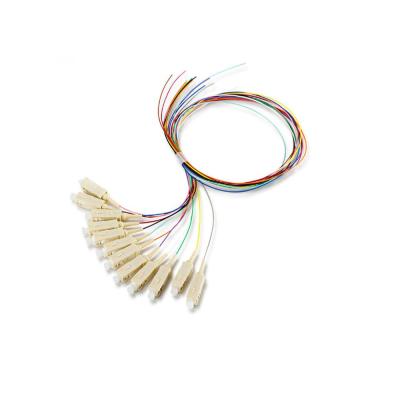 China Multi - Mode Pigtail Fiber Optic Cable SC / PC 0.9 Mm For FTTH Box for sale
